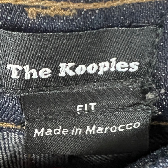 The Kooples Button Fly Slim Fit Denim Jeans - Picture 4 of 5